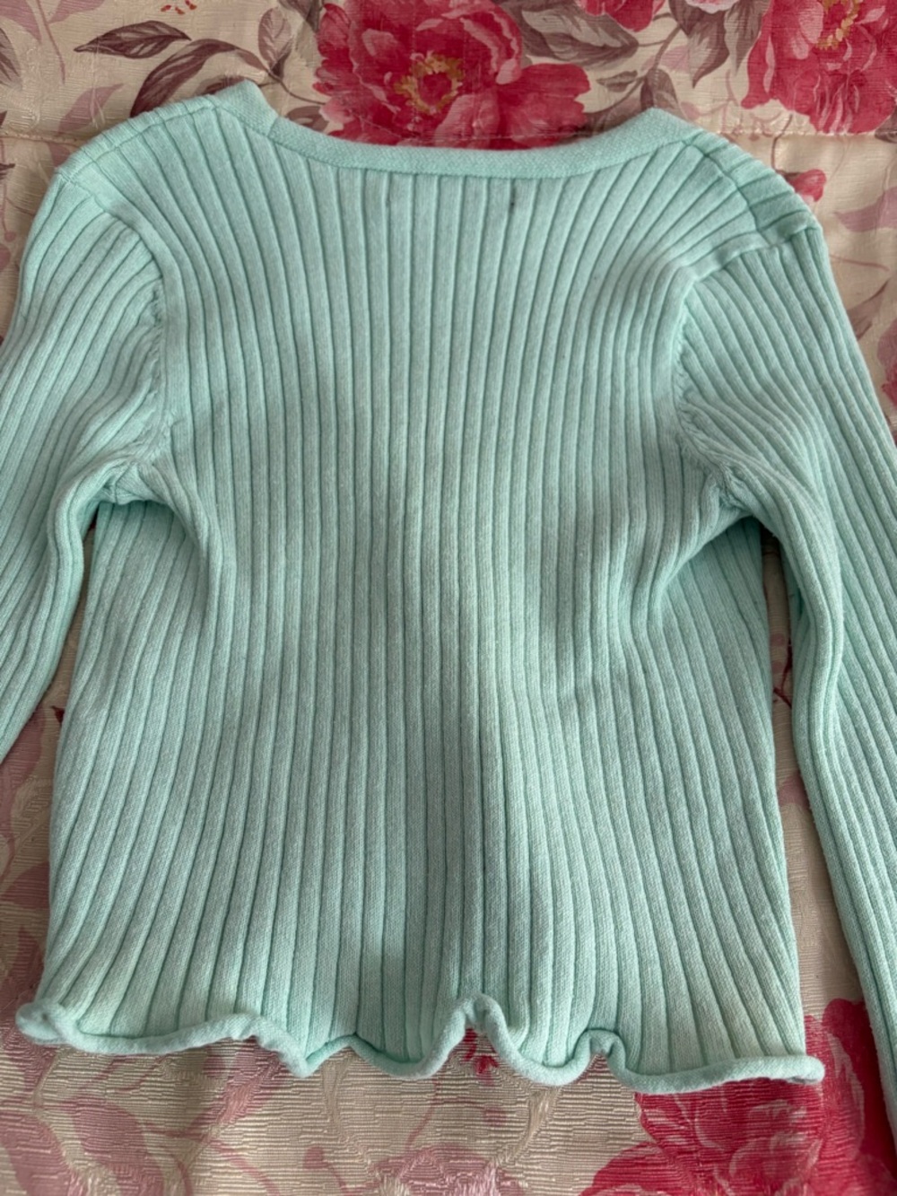 Vero Moda Fibly Recycled Polyester Rib Cardigan - Picture 6 of 6